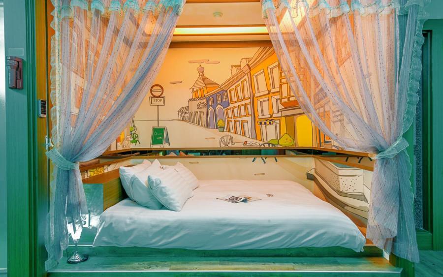 Mk Hotel Yeosu Bagian luar foto